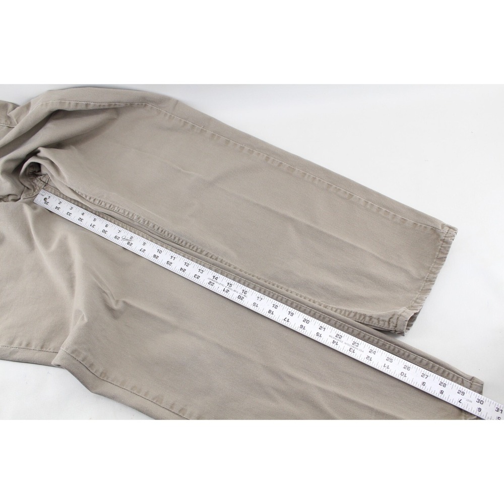 Levi's 505 Jeans Mens 38 x 30 Regular Fit Straight Leg Khaki Wash - Picture 8 of 8